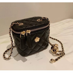 Garden camellia diamond chain box small bag women's mini one-shoulder cross-body bag