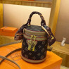 Women's cylindrical bag fashion handbag high-end cylindrical one-shoulder bucket cross-body bag