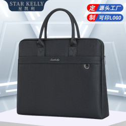Business office hand-held document bag conference bag Oxford cloth men's information bag computer bag briefcase