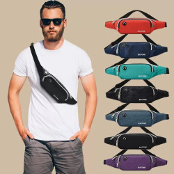Close-fitting waist bag men's sports running women's fashion small lightweight waterproof wear-resistant