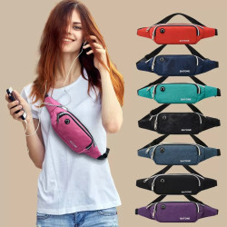 Close-fitting waist bag men's sports running women's fashion small lightweight waterproof wear-resistant