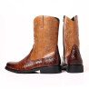 Western cowboy boots fashion men's shoes workwear fashion retro zipper Martin boots