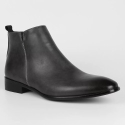 Men's Chelsea boots small square toe men's shoes versatile fashion men's boots ankle boots