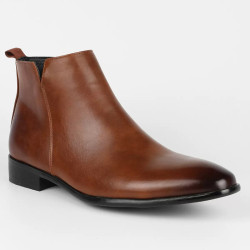 Men's Chelsea boots small square toe men's shoes versatile fashion men's boots ankle boots