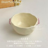 Cream Style Tableware Ceramic Bowl