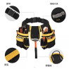 Toolkit wear-resistant durable waist bag iron hook single bag double bag electrician maintenance bag