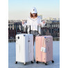 Large-capacity suitcase, pull-rod suitcase, five-wheel password suitcase