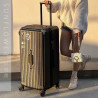 Large-capacity suitcase, pull-rod suitcase, five-wheel password suitcase