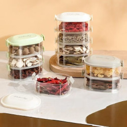 Spice storage box seasoning jar box