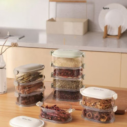 Spice storage box seasoning jar box