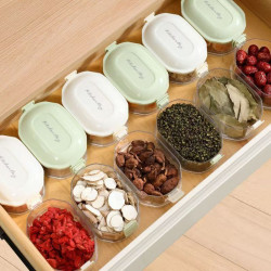 Spice storage box seasoning jar box