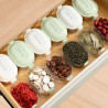 Spice storage box seasoning jar box