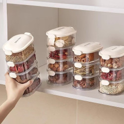 Spice storage box seasoning jar box