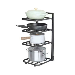 Countertop kitchen rack for pots