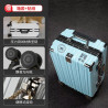 Suitcase large-capacity aluminum frame strong pull rod box durable universal wheel