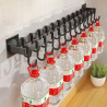 Kitchen shelf hanging rod punch-free wall hanging