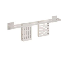 Kitchen shelf hanging rod punch-free wall hanging