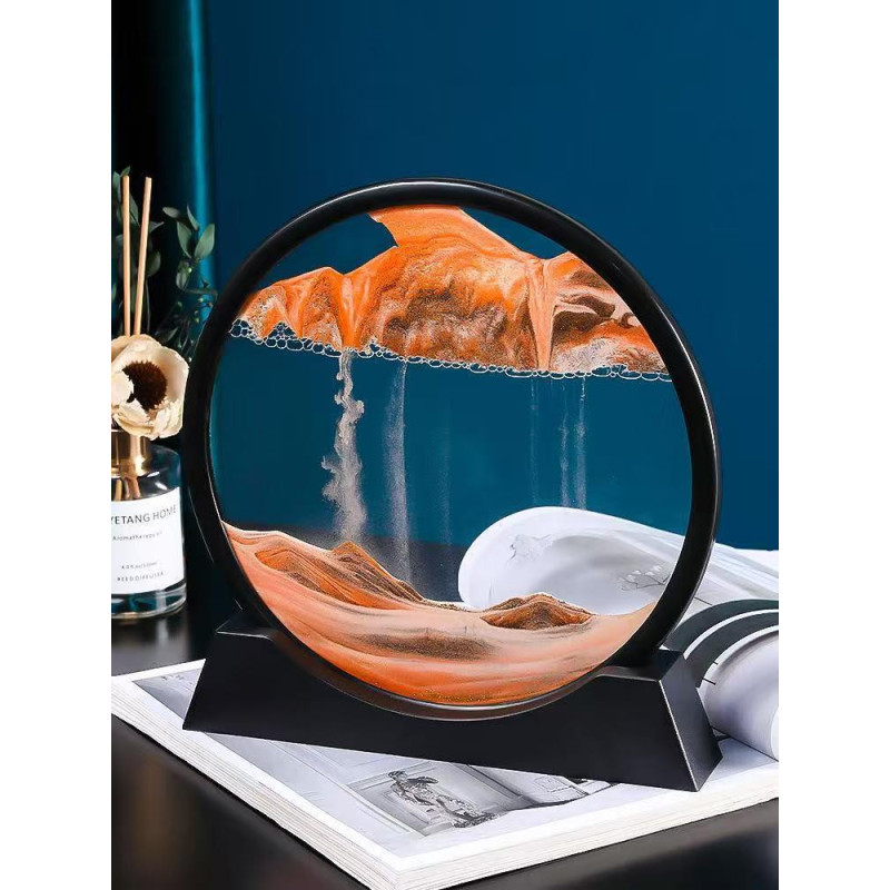 Light luxury 3 quicksand painting ornaments