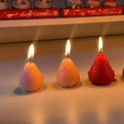 ins style net red aromatherapy candle red strawberry