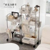 Transparent acrylic trolley rack