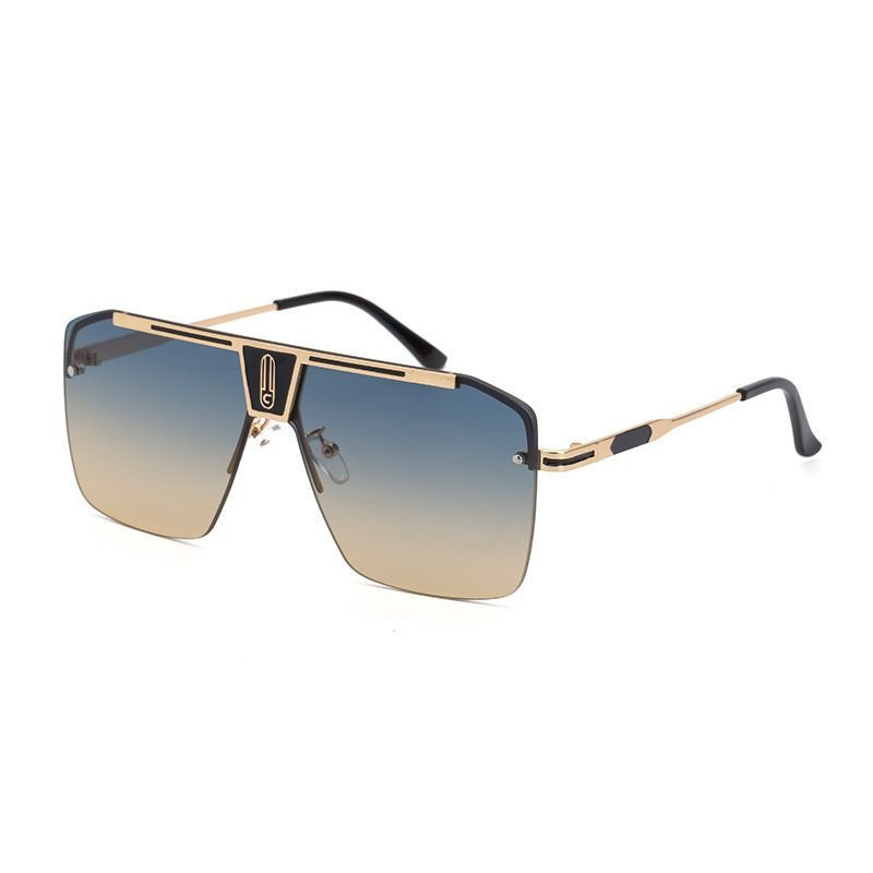Large frame sunglasses men's square frame sunglasses ins sunglasses trend