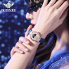Swiss waterproof fashion Rome imported high-quality diamond women's watch authentic gift