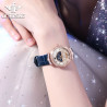 Swiss waterproof fashion Rome imported high-quality diamond women's watch authentic gift