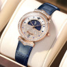 Swiss waterproof fashion Rome imported high-quality diamond women's watch authentic gift