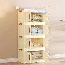 Foldable storage cabinet