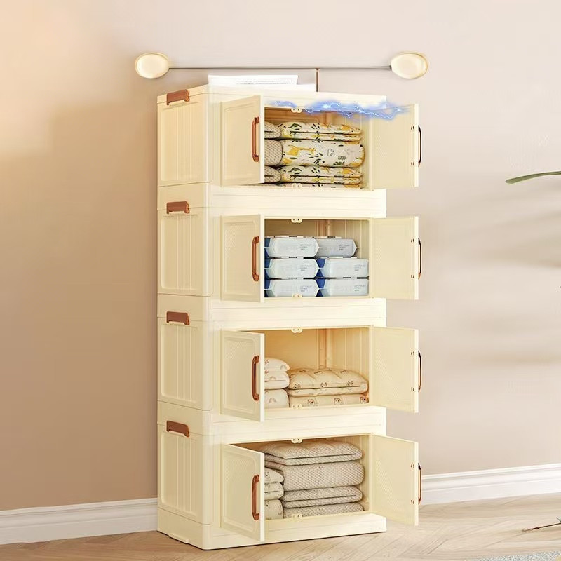 Foldable storage cabinet