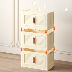 Foldable storage cabinet