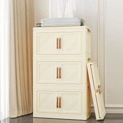 Foldable storage cabinet