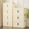 Foldable storage cabinet
