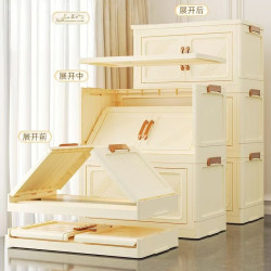 Foldable storage cabinet