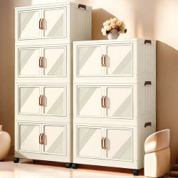 Foldable storage cabinet
