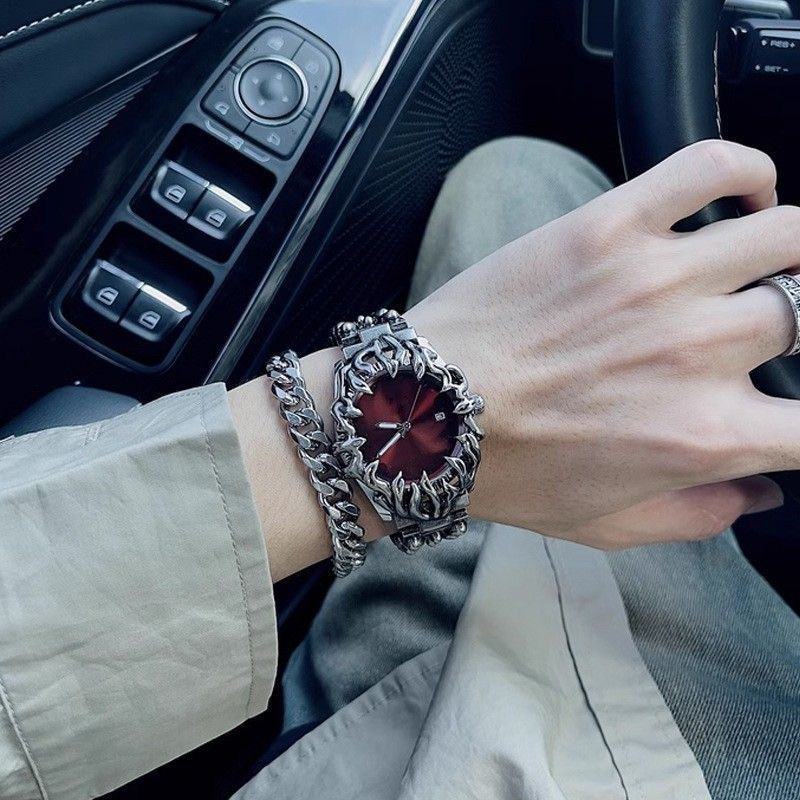 Trendy fashion retro watch eagle claw shaped quartz movement, same style for men and women