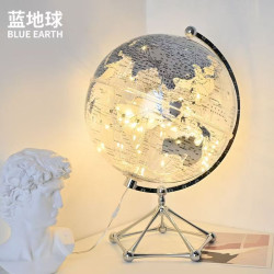 DIY transparent globe ornaments light luxury