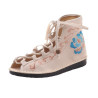 Summer boots sewing beaded cloth boots ethnic style embroidered women's sandals