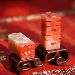 Laotian stone couple seal
