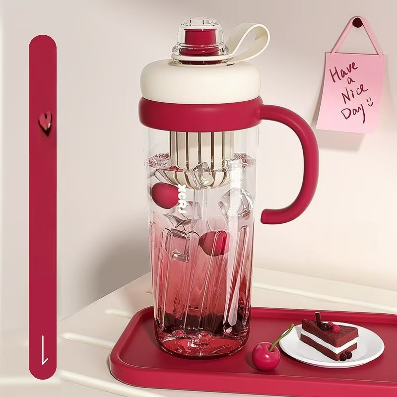 Summer Ice Cup Plastic Kettle with Handle