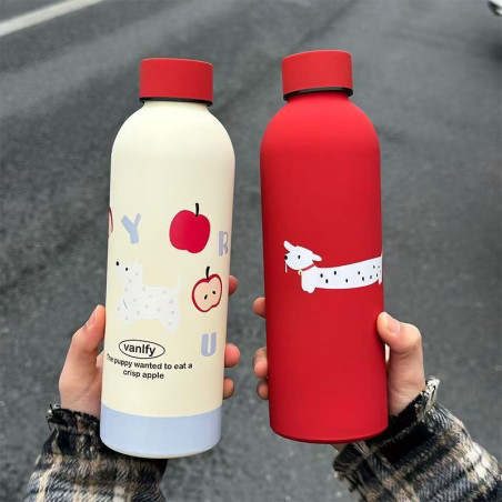 Cute thermos cup with high appearance