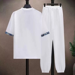 Ice silk suit men's summer thin Tang style short-sleeved casual Chinese style men's loose