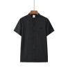 Casual Tang clothing men's thin short-sleeved dad new Chinese loose Hanfu
