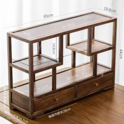 Tea set storage rack