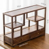 Tea set storage rack