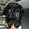 Retro high-end short-sleeved T-shirt men's trendy design short-sleeved round-neck top