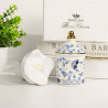 New European style high-end toothpick box ceramic toothpick holder