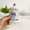New European style high-end toothpick box ceramic toothpick holder