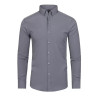 Four-sided elastic iron-free men's long-sleeved shirt silky vertical feeling