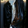 Men's buckle Tang clothing jacket solid color simple casual hot temperament men's jacket